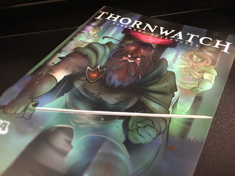 Thornwatch Board Game, Penny Arcade Board Game, Lone Shark Games, Thornwatch Eyrewood Adventures