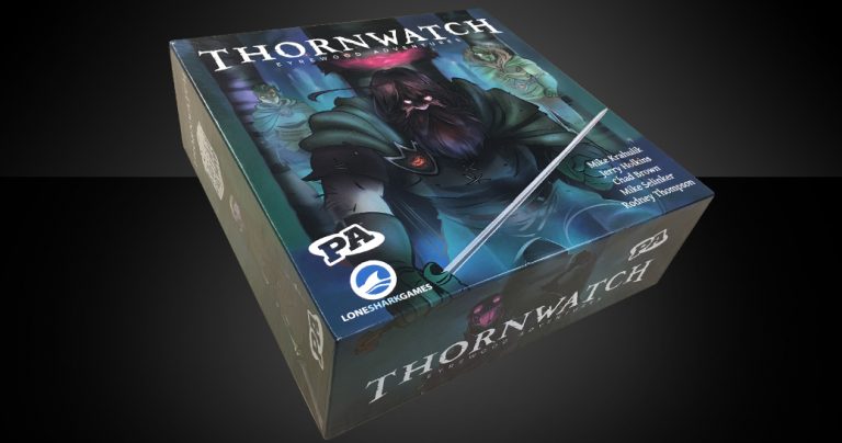 Thornwatch Board Game, Penny Arcade Board Game, Lone Shark Games, Thornwatch Eyrewood Adventures